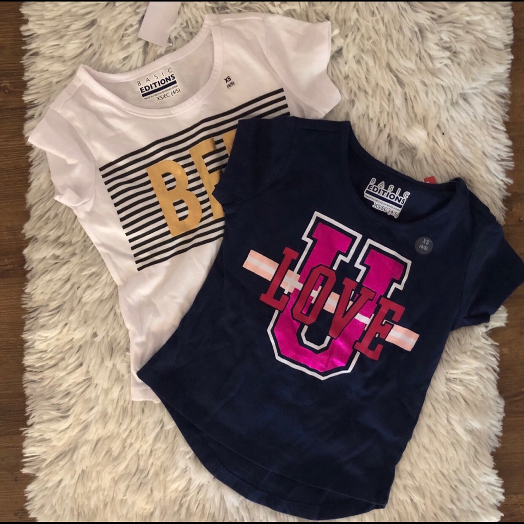 Girls Screen Print Tees